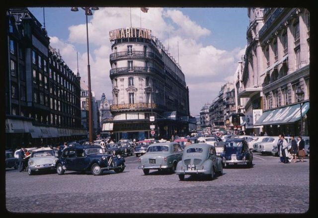 Retro pictures of French cities (60 pics)