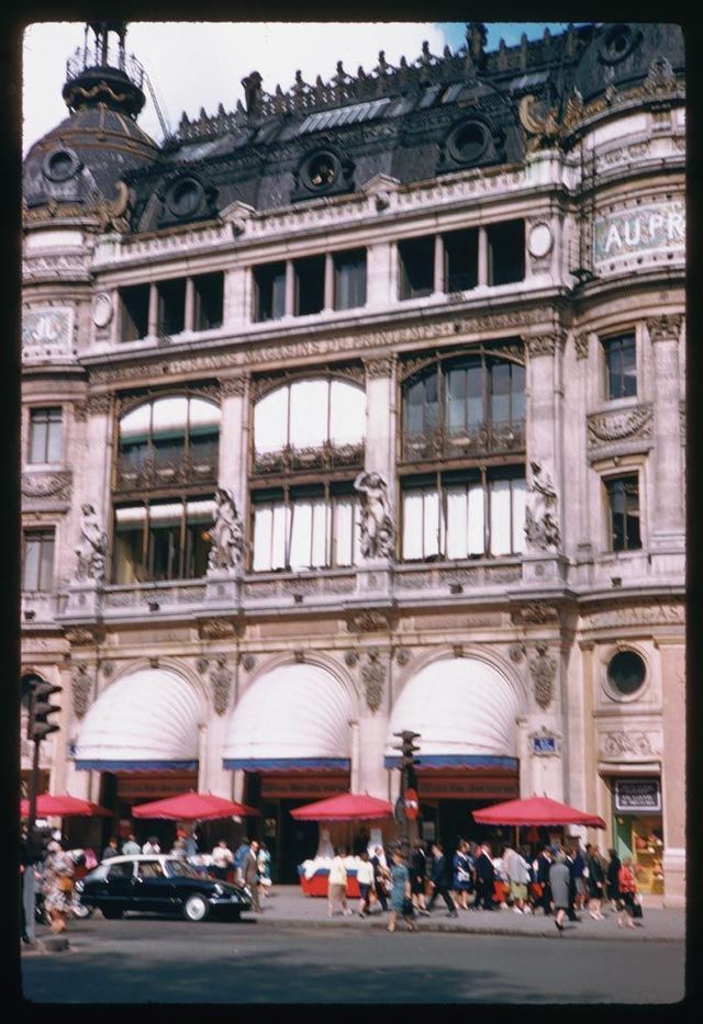 Retro pictures of French cities (60 pics)
