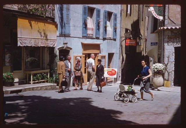 Retro pictures of French cities (60 pics)