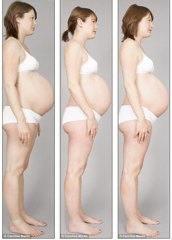 How belly’s growing during pregnancy (8 pics)