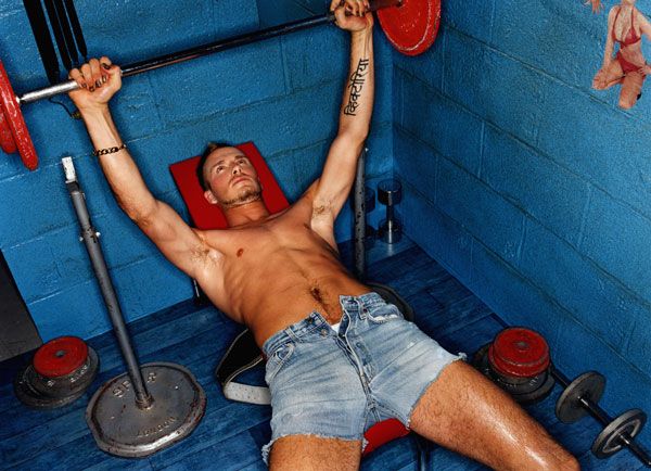 Photo shoot with David Beckham. Specially for girls ;) (25 photos)