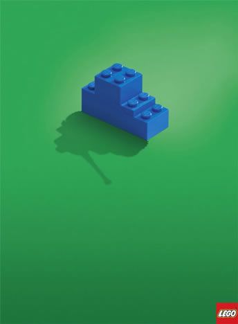 Creative Lego advertisements (40 photos)