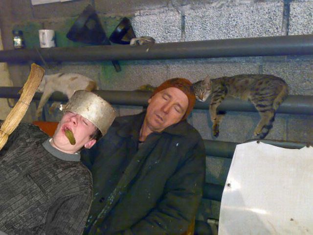 Sleeping warrior - great photomontage (40 pics)