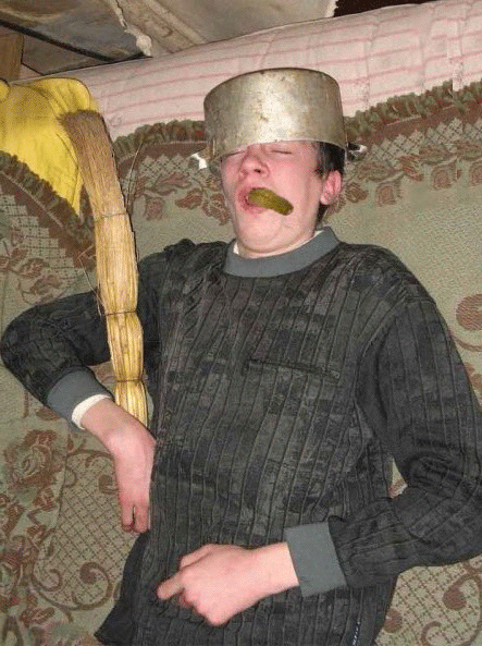Sleeping warrior - great photomontage (40 pics)