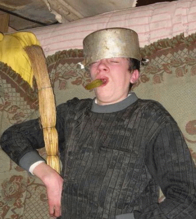 Sleeping warrior - great photomontage (40 pics)