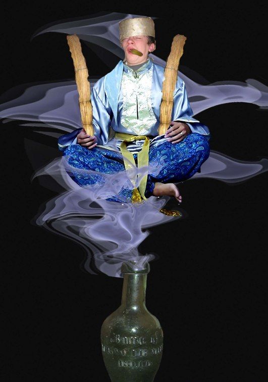 Sleeping warrior - great photomontage (40 pics)