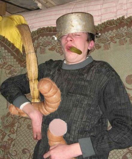 Sleeping warrior - great photomontage (40 pics)