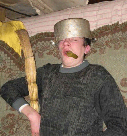 Sleeping warrior - great photomontage (40 pics)