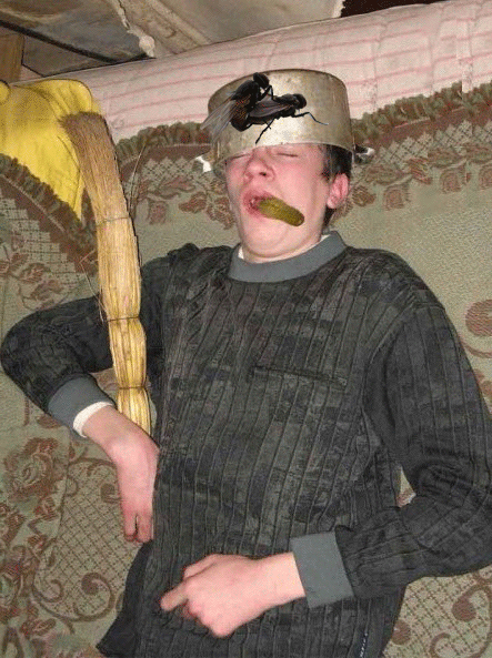 Sleeping warrior - great photomontage (40 pics)