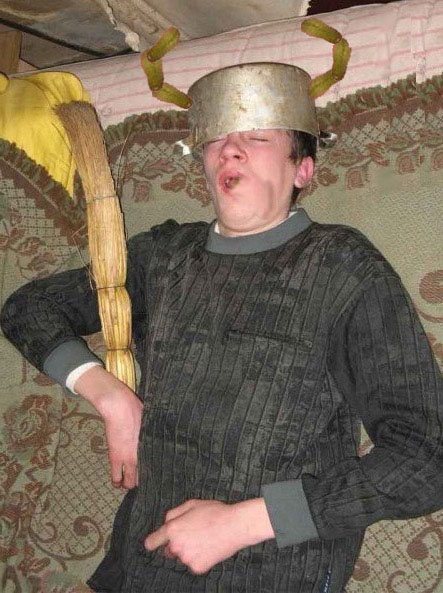 Sleeping warrior - great photomontage (40 pics)