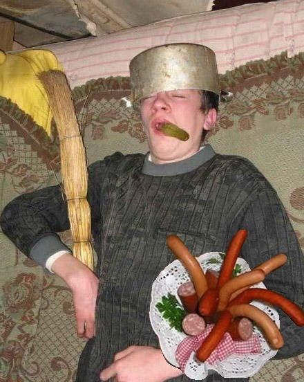Sleeping warrior - great photomontage (40 pics)