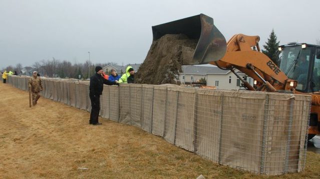 Red River flooding (30 pics)