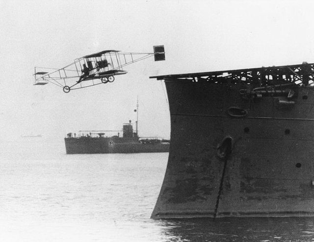 The first aircraft carrier (17 pics)