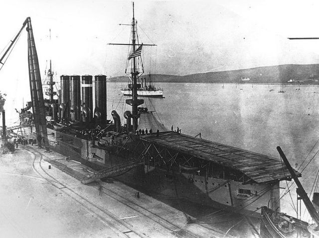 The first aircraft carrier (17 pics)