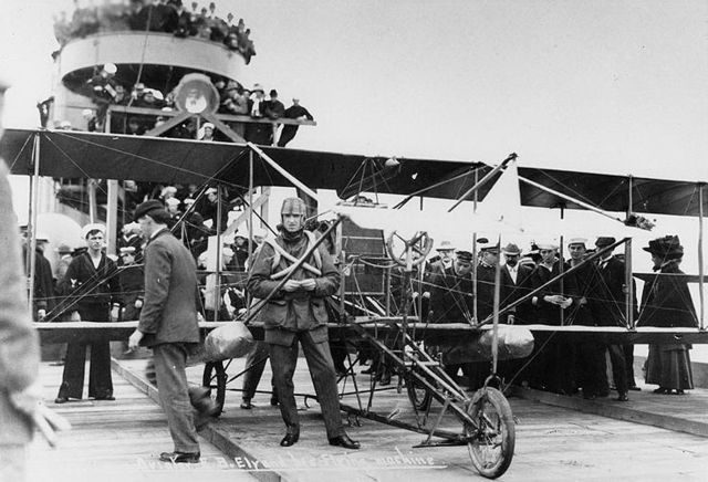 The first aircraft carrier (17 pics)
