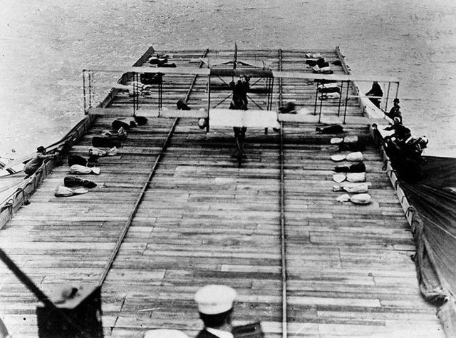 The first aircraft carrier (17 pics)