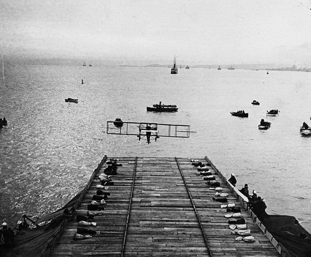 The first aircraft carrier (17 pics)