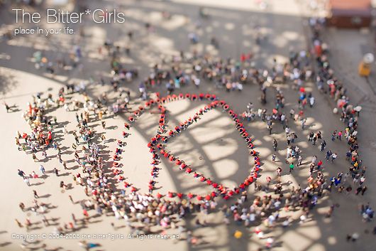 World of little people. Great pictures done with a tilt-shift technique (60 photos)