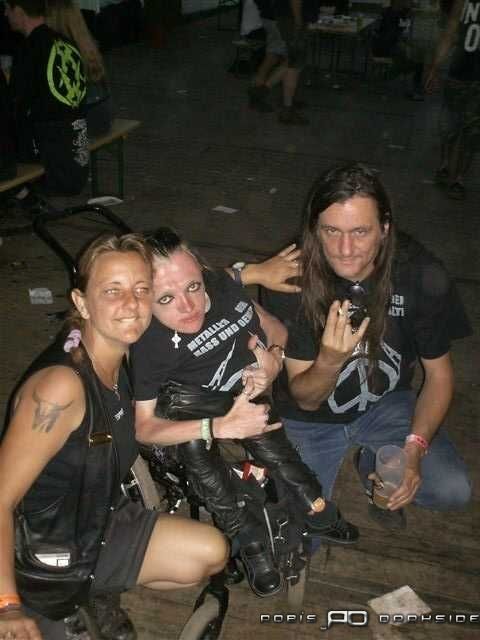 The most unusual member of a metal group (35 photos) 