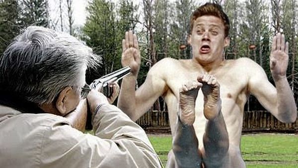 Water jumpers. Funny photomontage (42 pics)