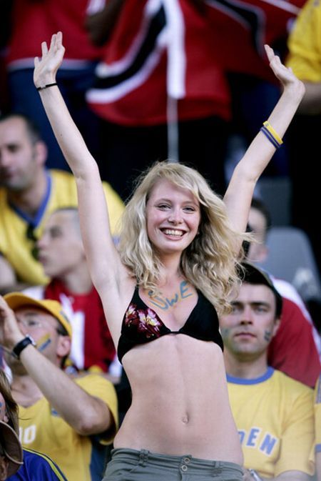 Funny sports fans (33 photos)