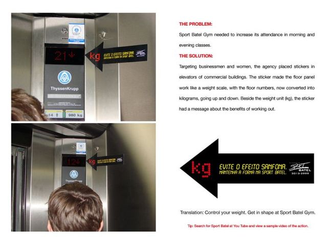 Creative elevator ads (36 pics)