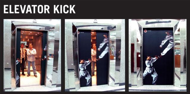 Creative elevator ads (36 pics)