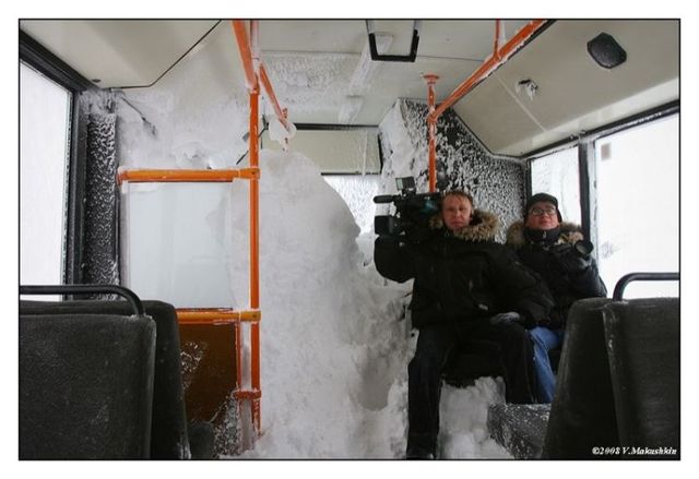 Public transport where it s very cold  20 pics