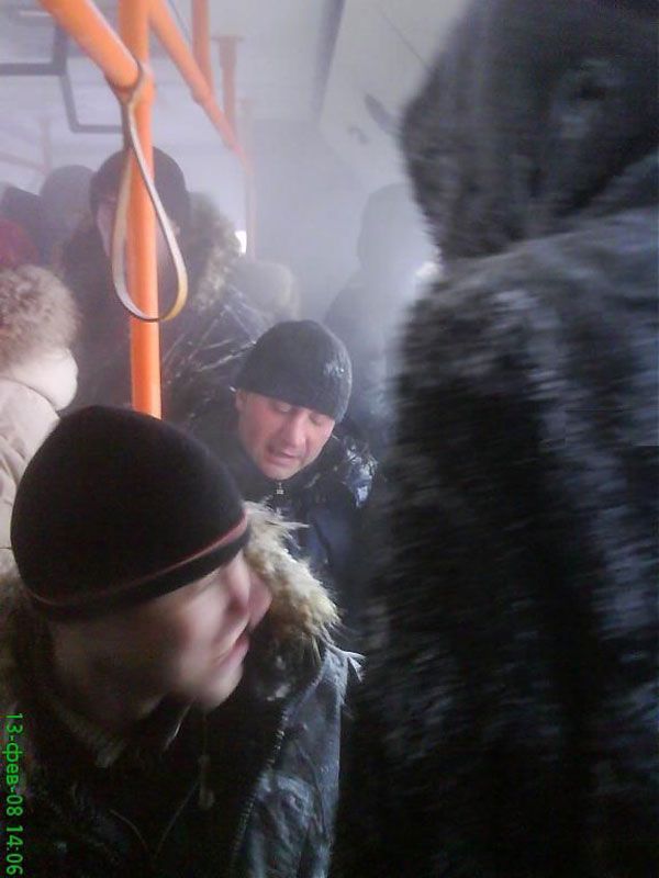 Public transport where it’s very cold (20 pics)