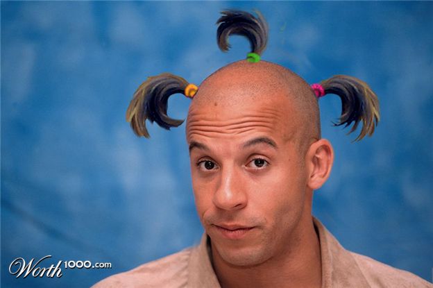 Photomontage: “Celebrity’s haircuts” (50 pics)