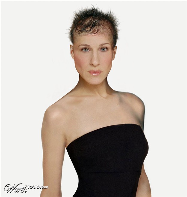 Photomontage: “Celebrity’s haircuts” (50 pics)