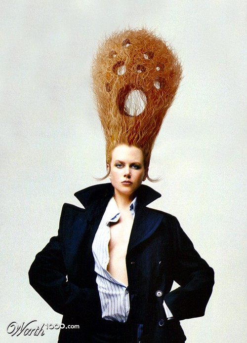 Photomontage: “Celebrity’s haircuts” (50 pics)