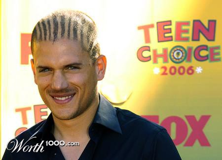 Photomontage: “Celebrity’s haircuts” (50 pics)