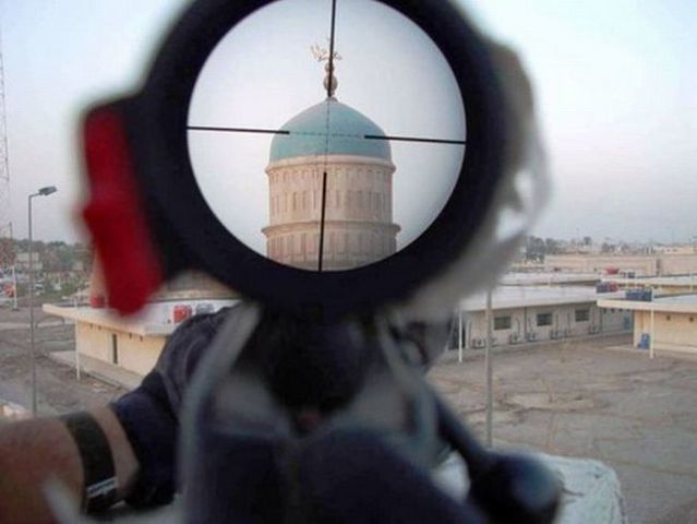 World through the eyes of a sniper (14 photos)