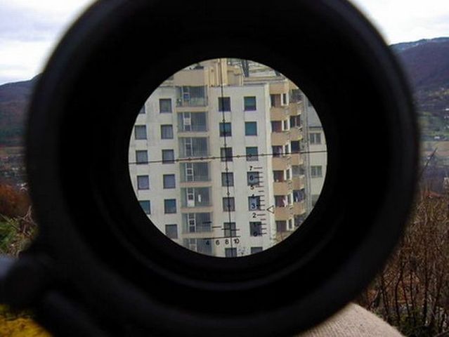 World through the eyes of a sniper (14 photos)