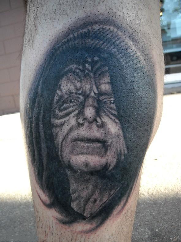 Tattooed portraits (42 pics)