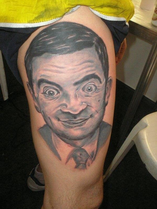 Tattooed portraits (42 pics)