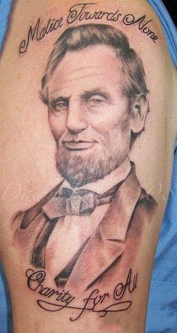 Tattooed portraits (42 pics)