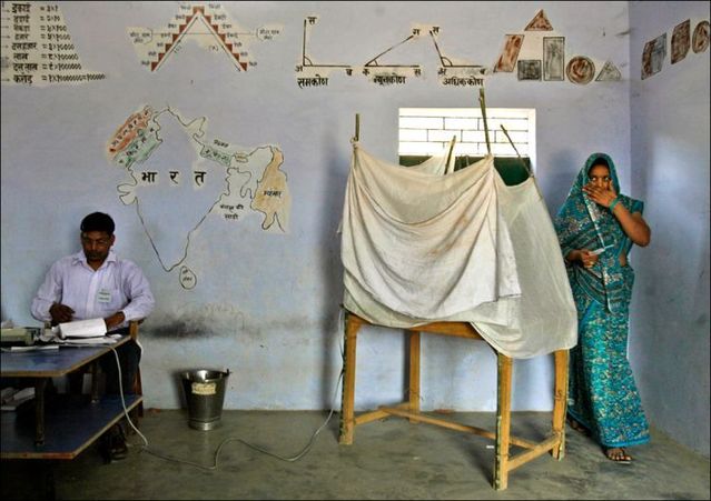 Elections in India (21 photos)