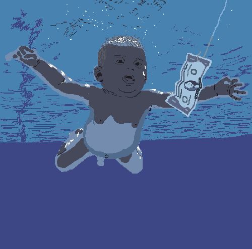 Album and book covers made in Paint (111 pics)