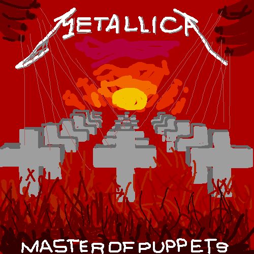 Album and book covers made in Paint (111 pics)