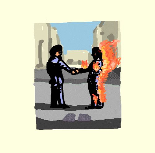 Album and book covers made in Paint (111 pics)