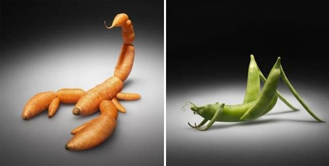 Strange food art (35 pics)