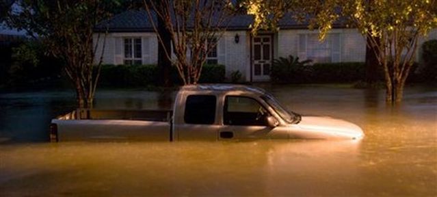 Houston was flooded (15 pics)
