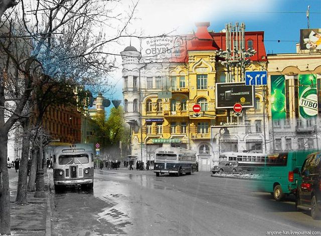 Great superimposed pictures of Kiev (10 pics)