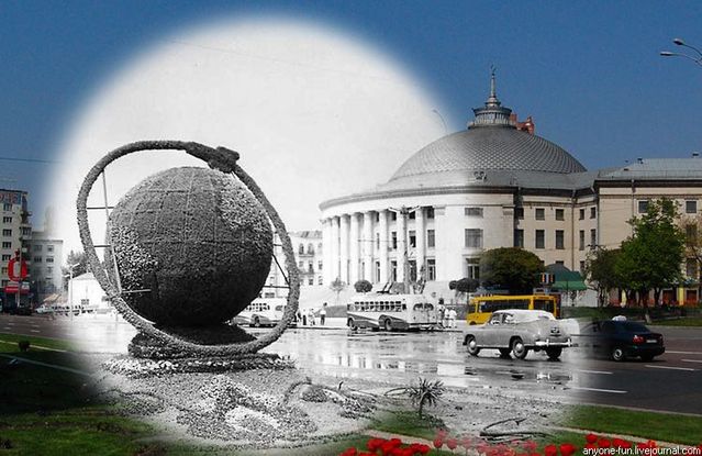 Great superimposed pictures of Kiev (10 pics)