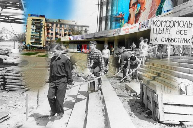 Great superimposed pictures of Kiev (10 pics)