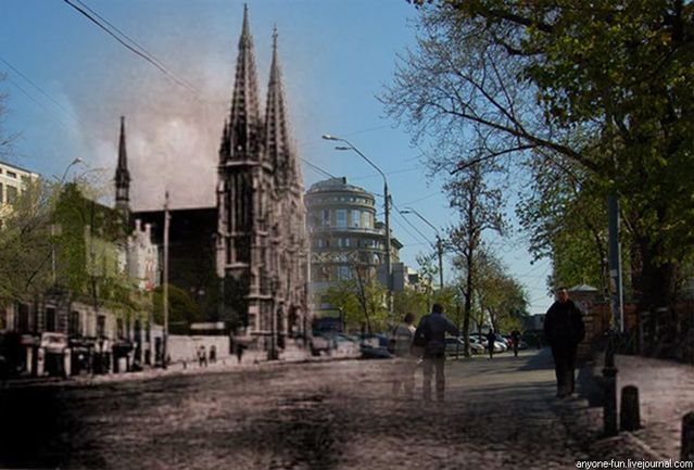 Great superimposed pictures of Kiev (10 pics)