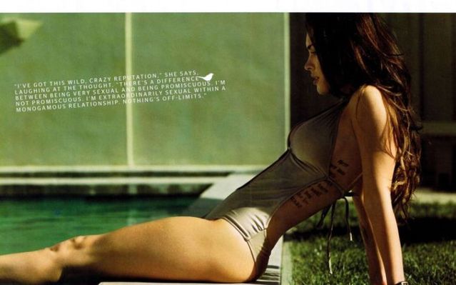Megan Fox dans in Esquire magazine (6 pics) Megan Fox dans in Esquire magazine (6 pics)