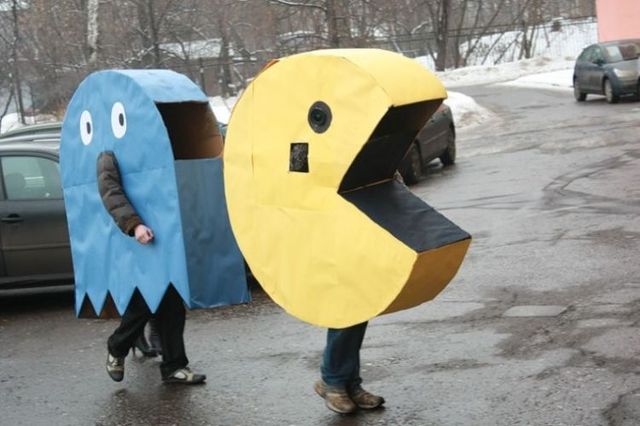 Pac-man in Moscow (15 pics)